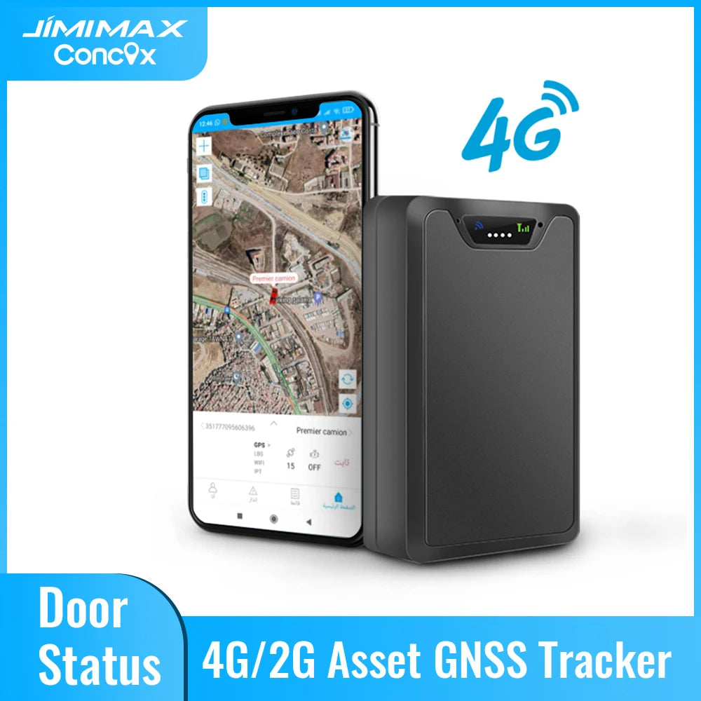 JM-LL302 Asset Tracker 4G 6000mAh battery Sound Monitor LTE Magnetic GPS Tracking