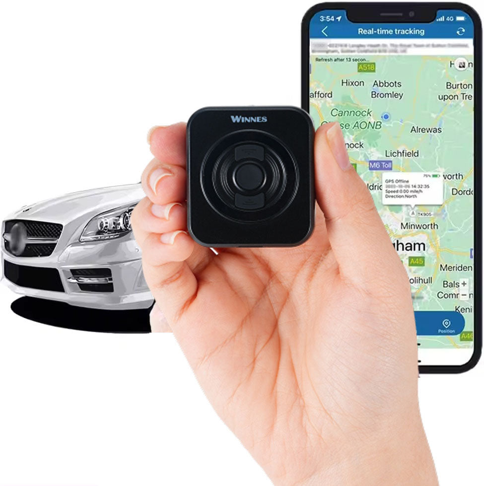 TKSTAR S1 WINNES Mini 4G GPS Tracker SOS New Small Size Waterproof Magnetic Automotive GPS Locator Device Elder Kids' Vehicle