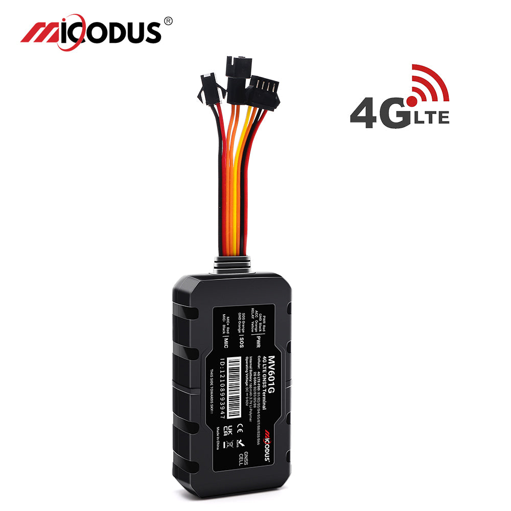 Micodus MV601G IP67 Engine Stop Wired Real Time Gps 4G Motorcycle Car Gps Tracker Car Tracker