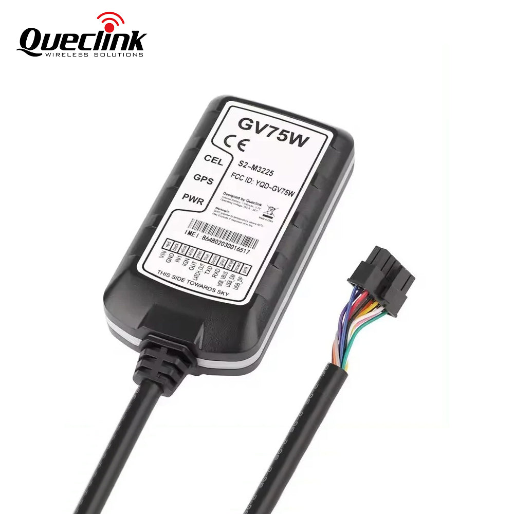 Queclink GV75W Monitoring Gps Tracker Real Time Location Tracking Device Kill Switch Remote Ignition Waterproof